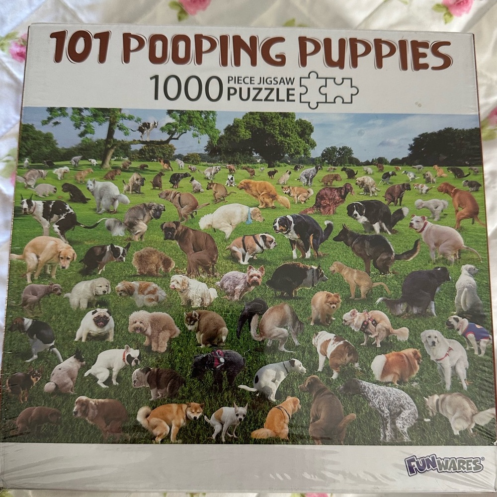 COPY - Funwares 101 Pooping Puppies Jigsaw Puzzle